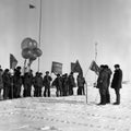 The celebration of May 1 on the drifting polar station NP-22.